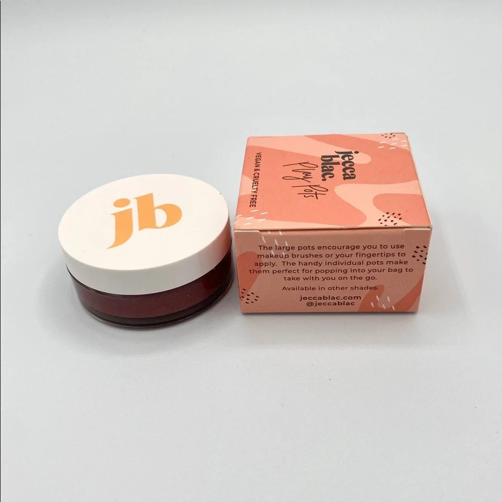 Jecca Blac | Play Pots | Pink Pearl | Eyes, Lips & Cheeks. Shimmer Finish BNIB
